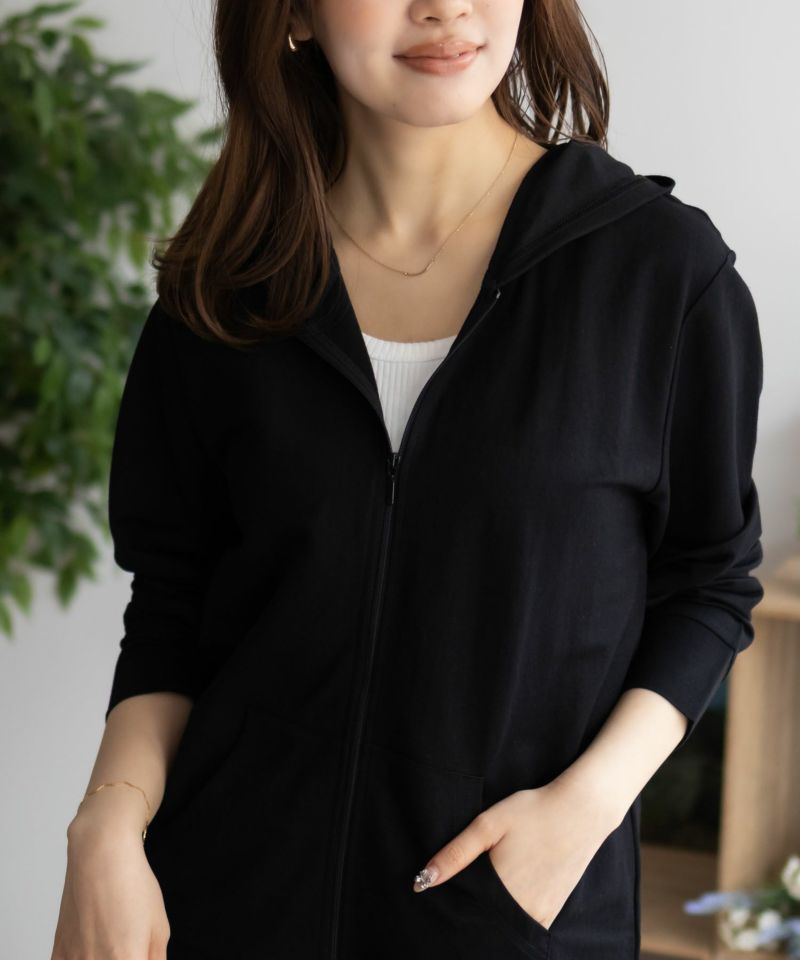 nAvy SARARI 冷感 UVカットパーカー レディース商品画像-4