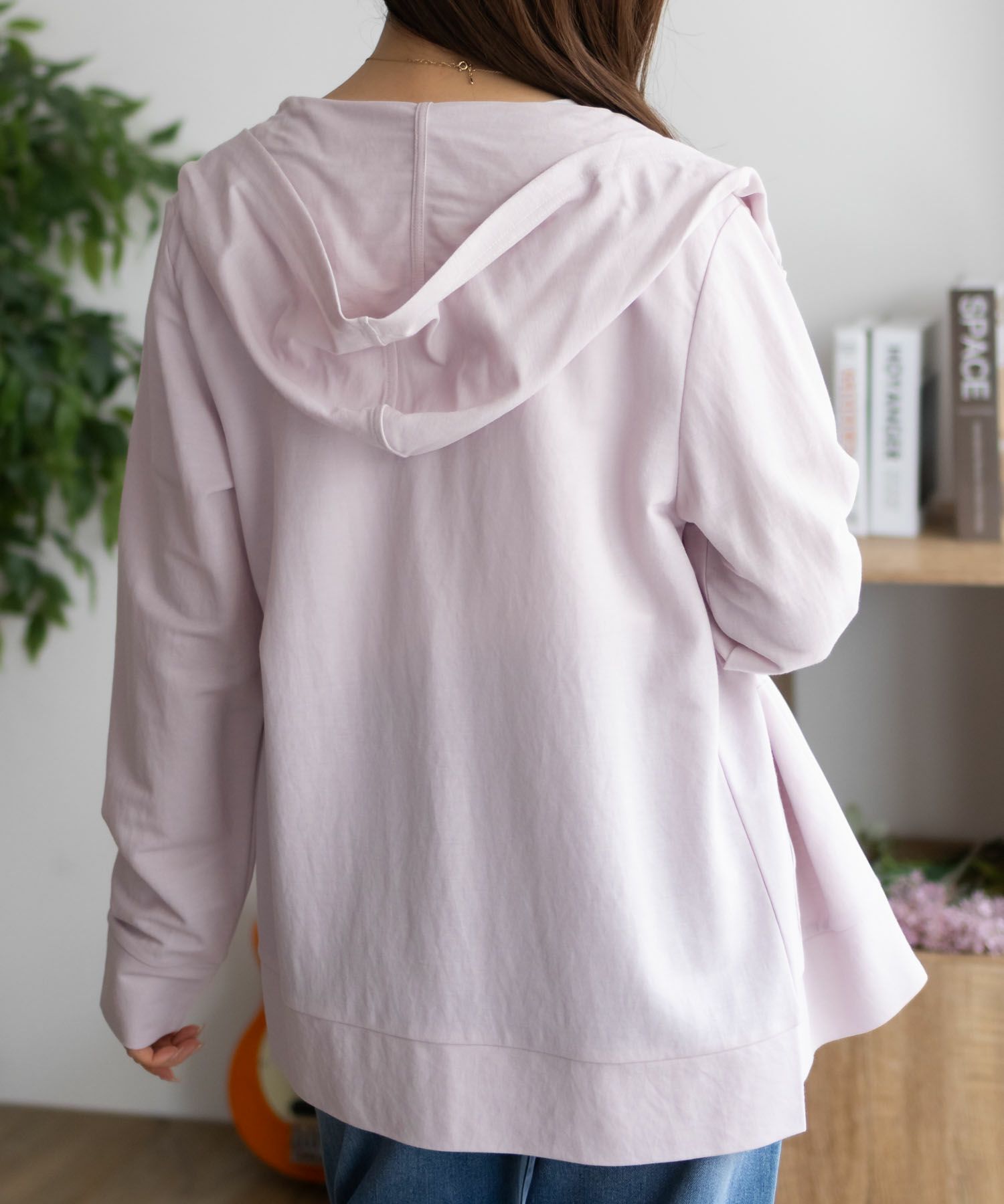 nAvy SARARI 冷感 UVカットパーカー レディース商品画像-9