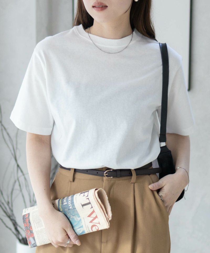 nAvy  無地クルーTシャツ レディース商品画像-1