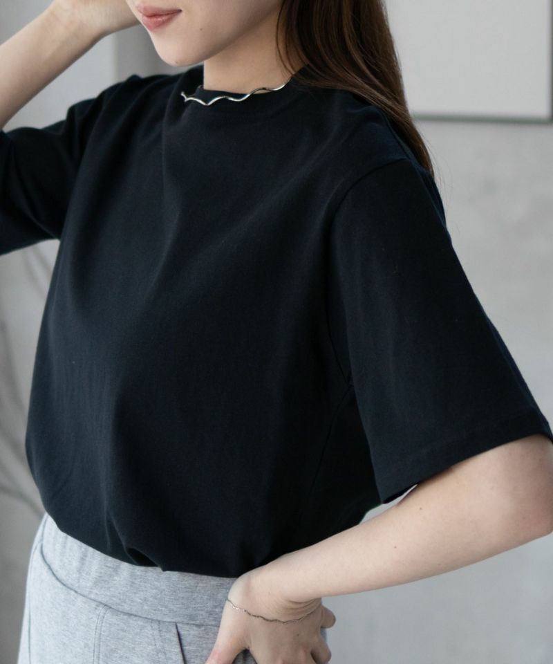 nAvy  無地クルーTシャツ レディース商品画像-4