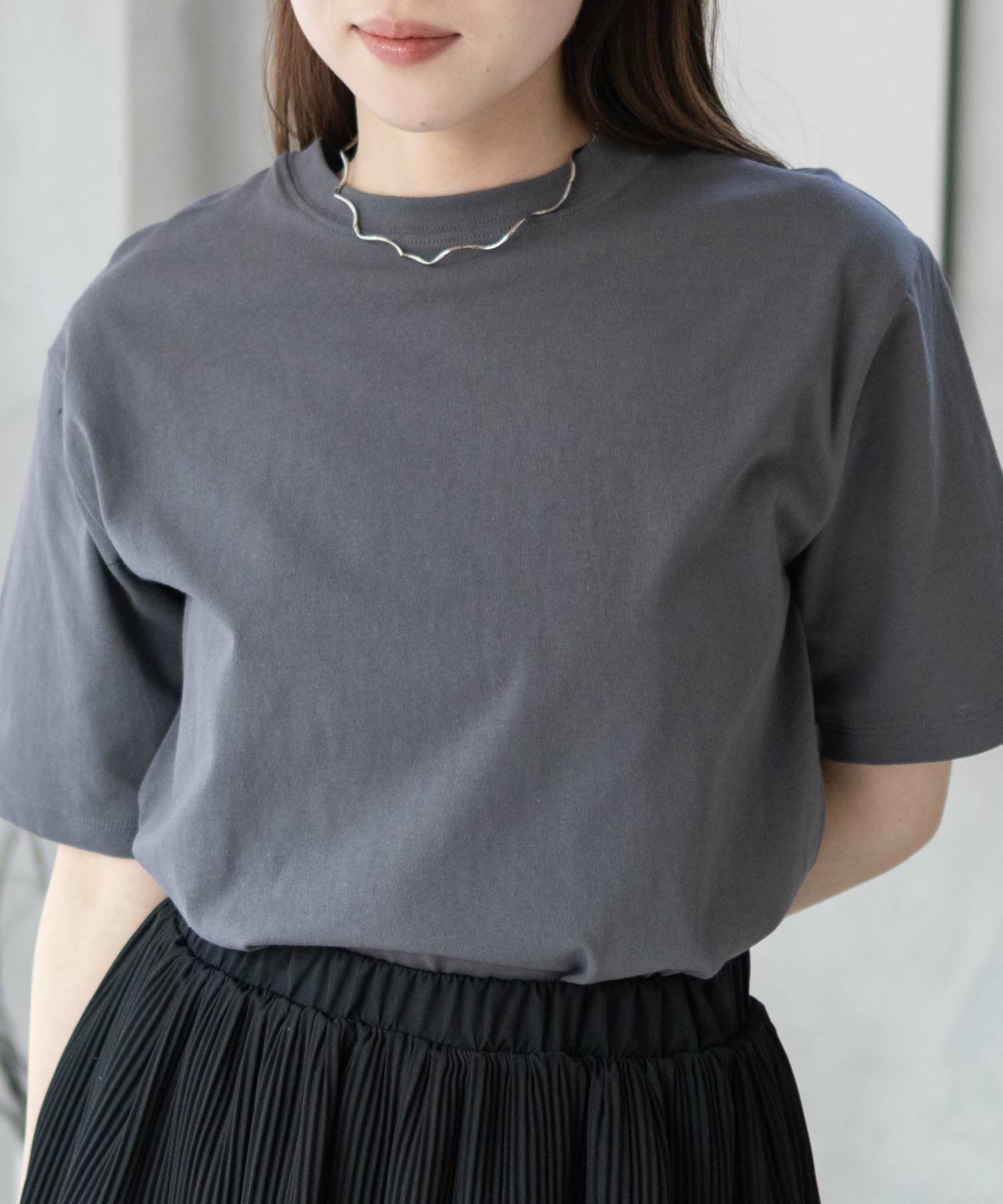 nAvy 無地クルーTシャツ レディース商品サムネイル-14