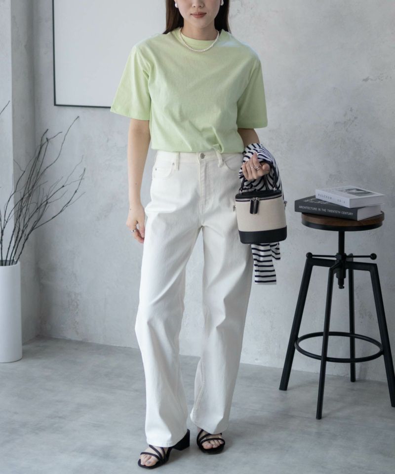 nAvy 無地クルーTシャツ レディース商品画像-22