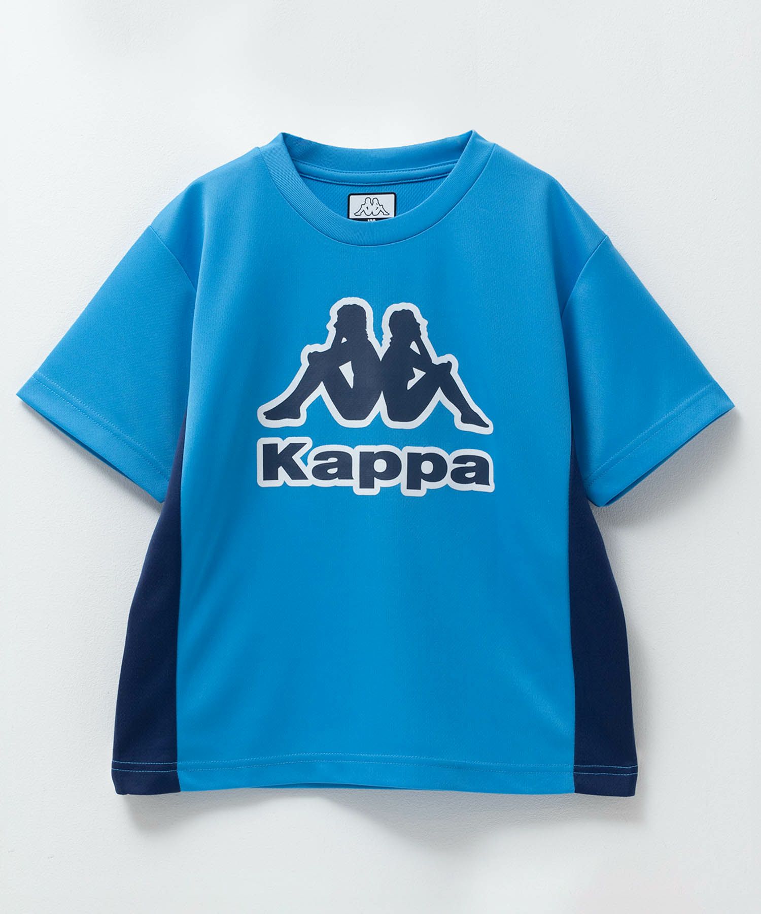 KAPPA  配色切替Tシャツ キッズ メール便 対応商品商品画像-3