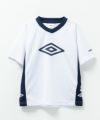 umbro Vネック配色切り替えTシャツ キッズ ネコポス 対応商品