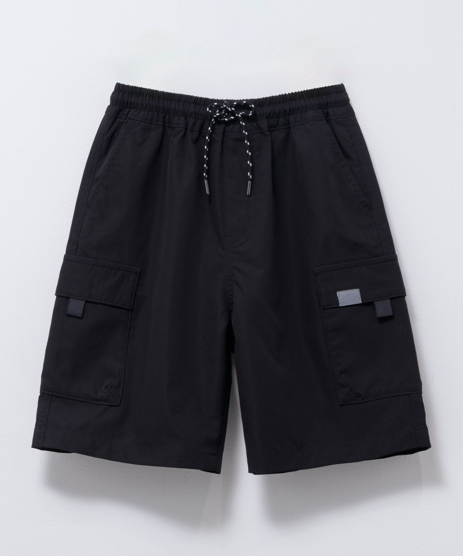 NAVY  通学に最適 撥水カーゴショートパンツ キッズ商品画像-2