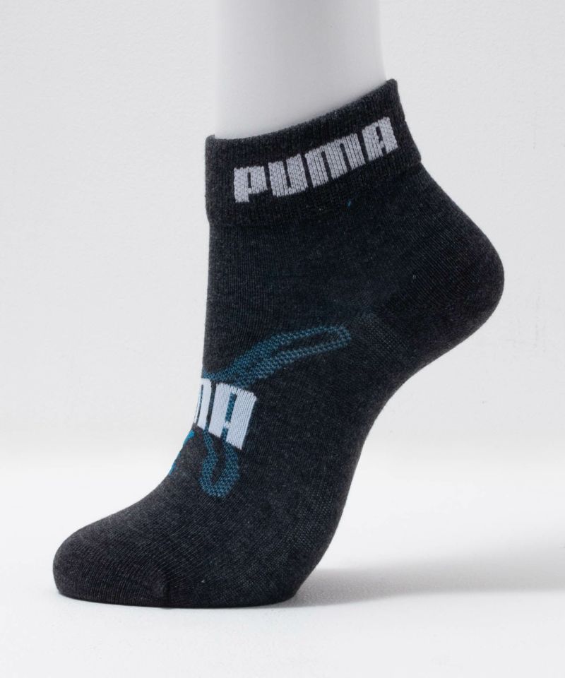 PUMA クォーターソックス 異カラー 3足組 キッズ
