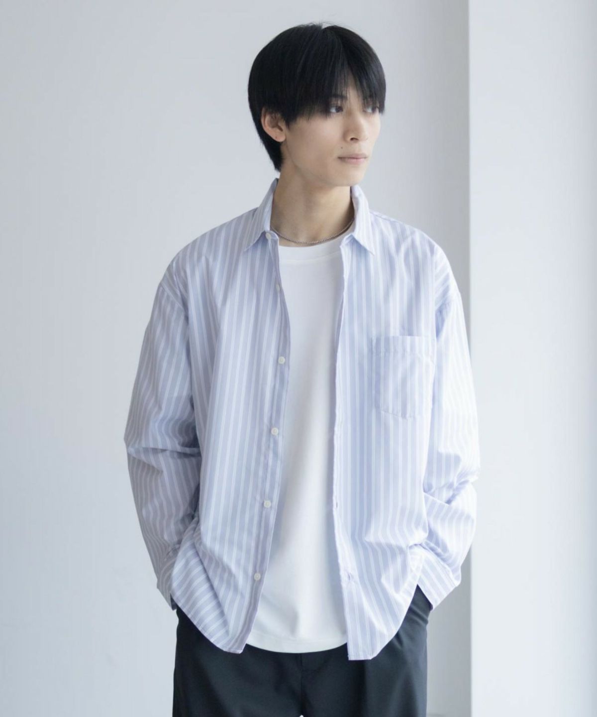 URBAN COLLECTION AIR Smoosy レギュラーカラーシャツ メンズ