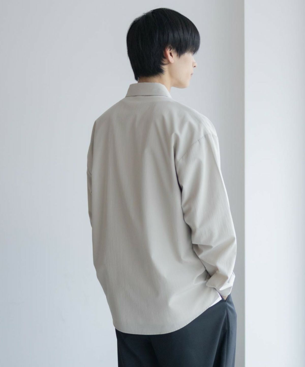 URBAN COLLECTION AIR Smoosy レギュラーカラーシャツ メンズ