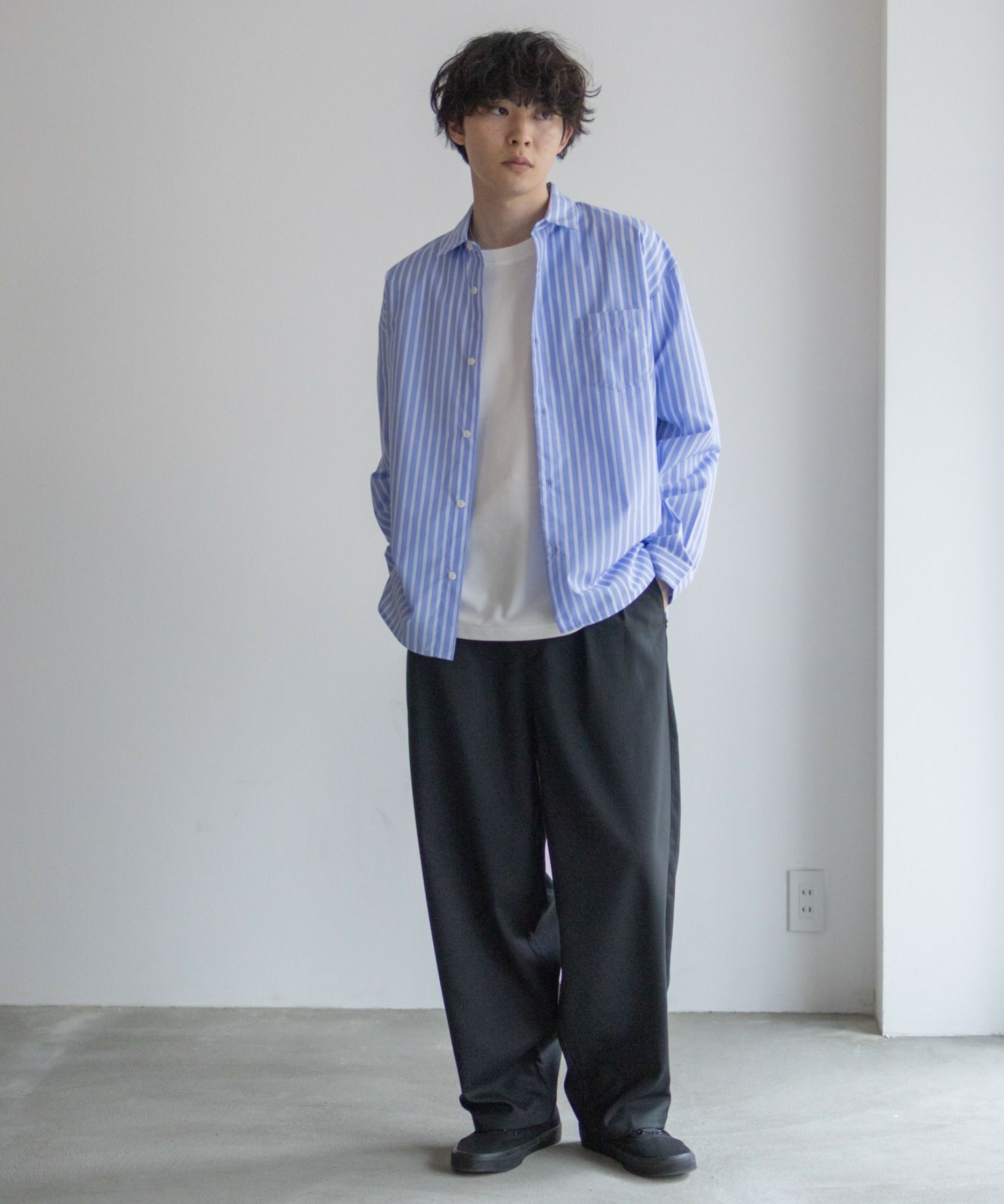 URBAN COLLECTION  AIR Smoosy レギュラーカラーシャツ メンズ商品画像-21