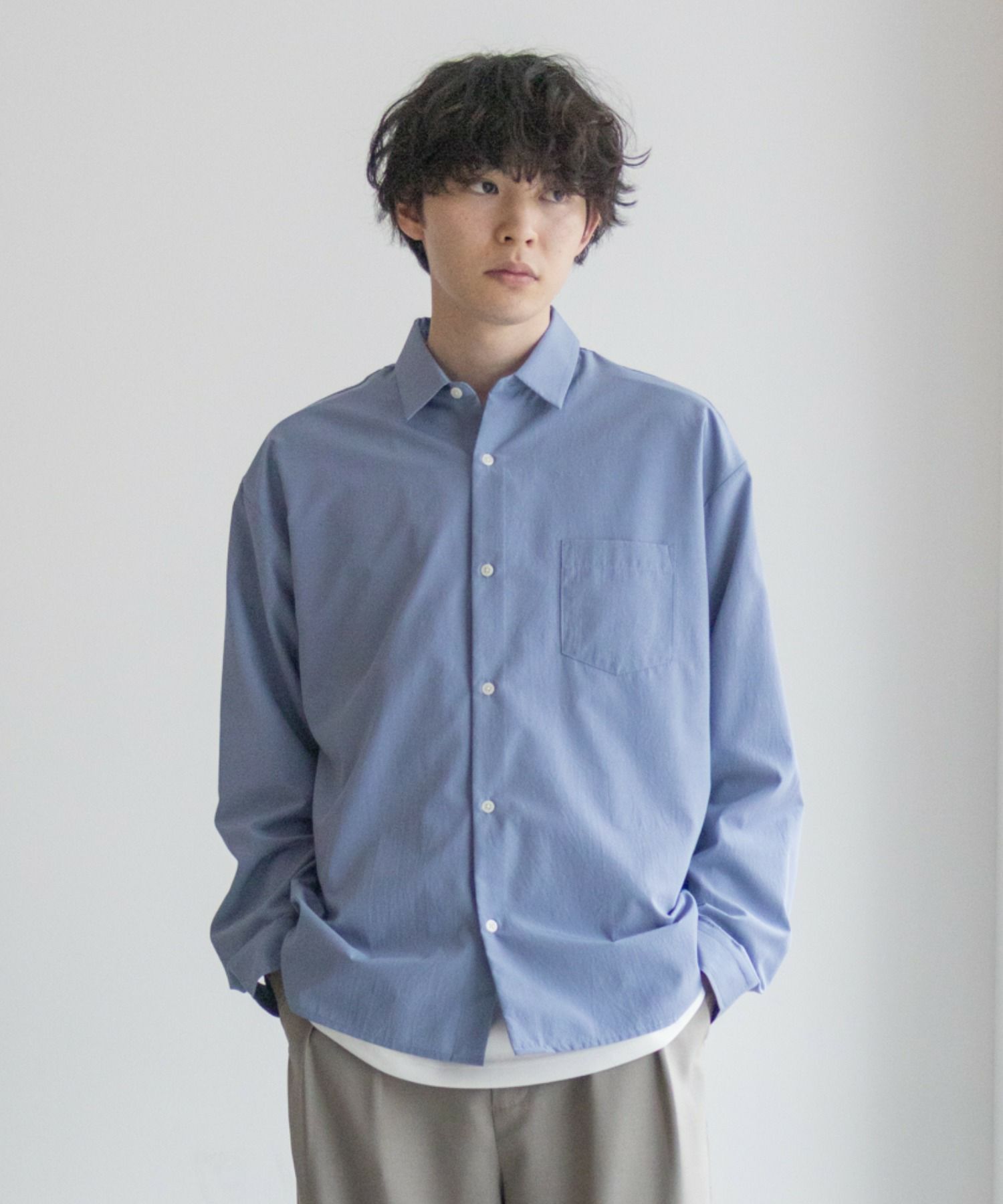 URBAN COLLECTION  AIR Smoosy レギュラーカラーシャツ メンズ商品サムネイル-23
