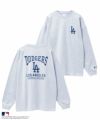 MLB ツイルワッペン長袖Tシャツ メンズ