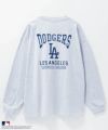 MLB  ツイルワッペン長袖Tシャツ メンズ商品サムネイル-7