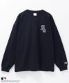 MLB  ツイルワッペン長袖Tシャツ メンズ商品サムネイル-12