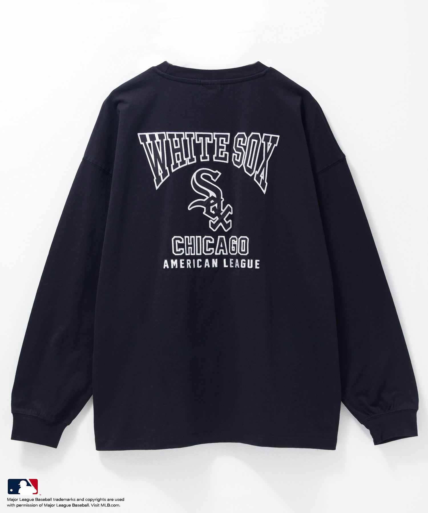 MLB  ツイルワッペン長袖Tシャツ メンズ商品サムネイル-13