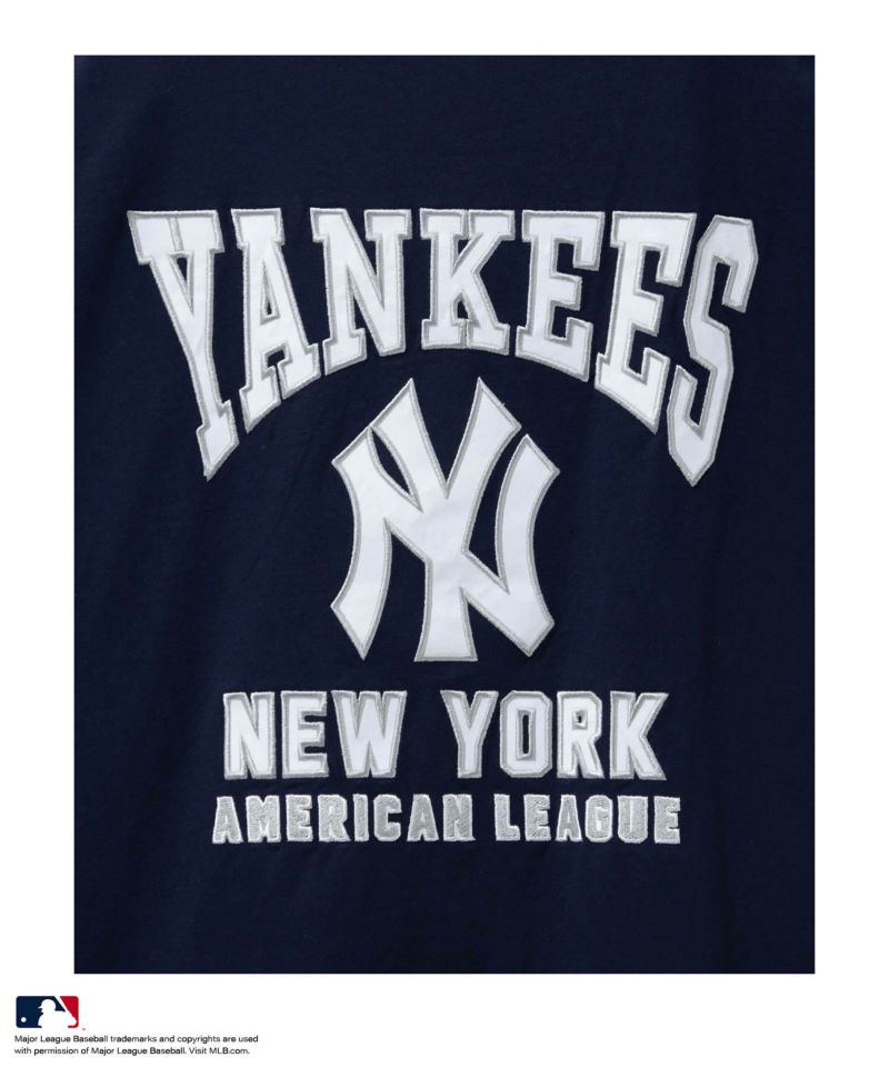 MLB  ツイルワッペン長袖Tシャツ メンズ商品画像-25