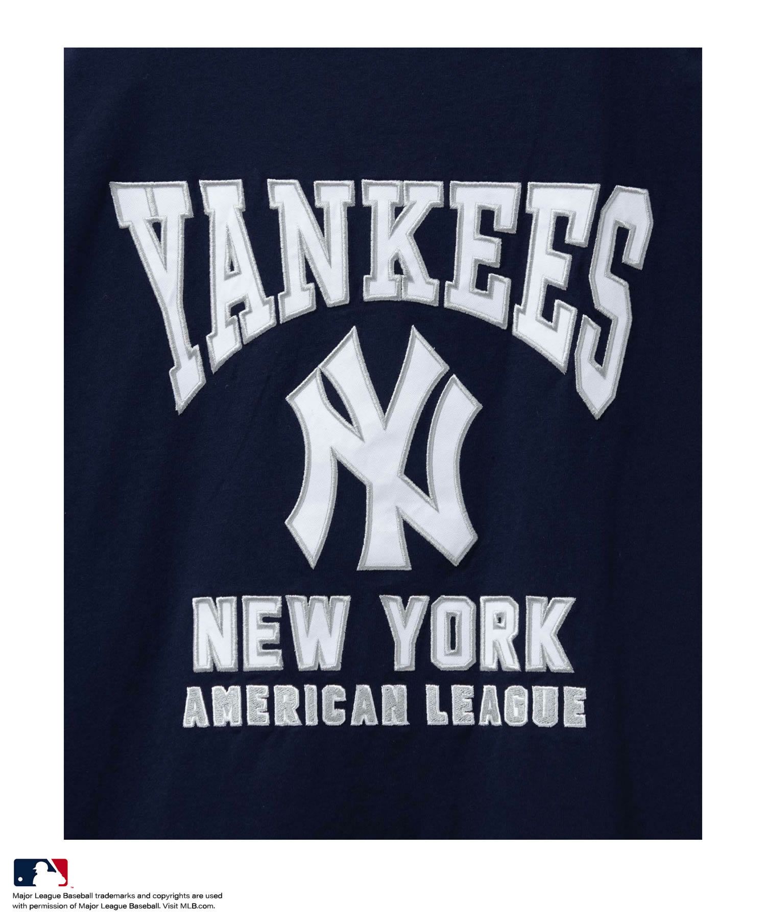 MLB  ツイルワッペン長袖Tシャツ メンズ商品サムネイル-25