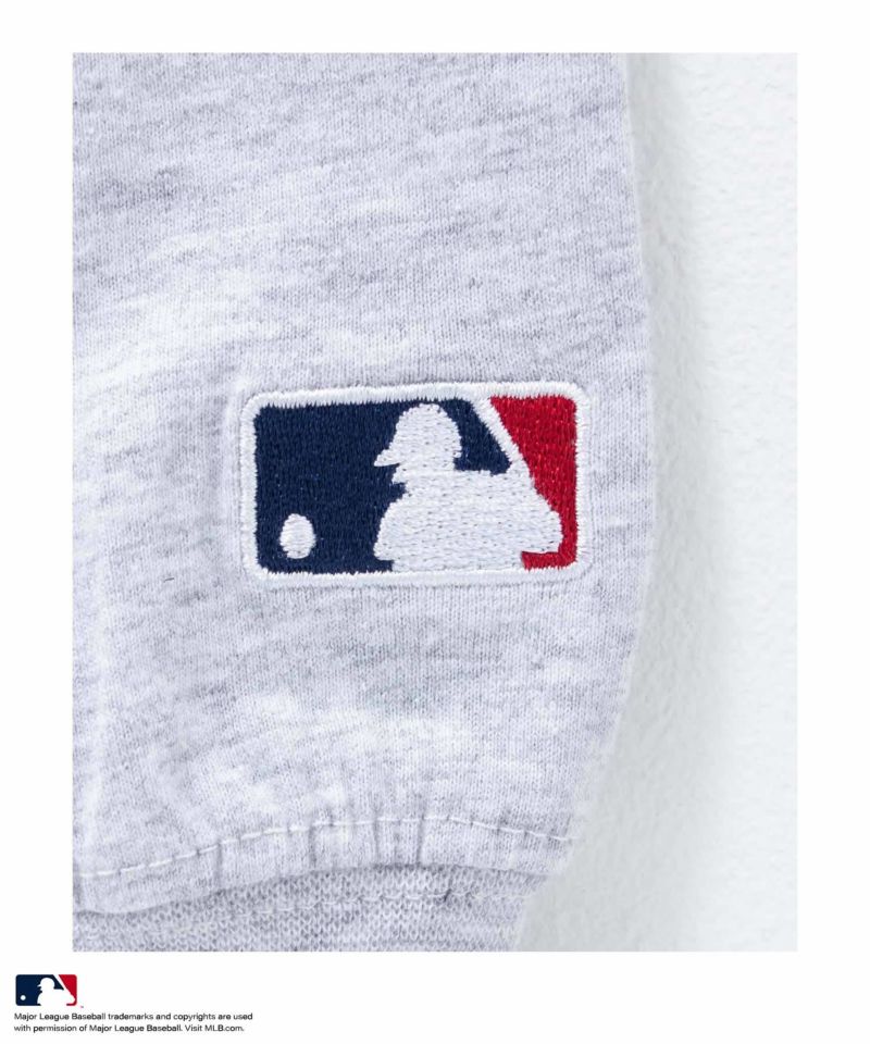 MLB  ツイルワッペン長袖Tシャツ メンズ商品画像-26