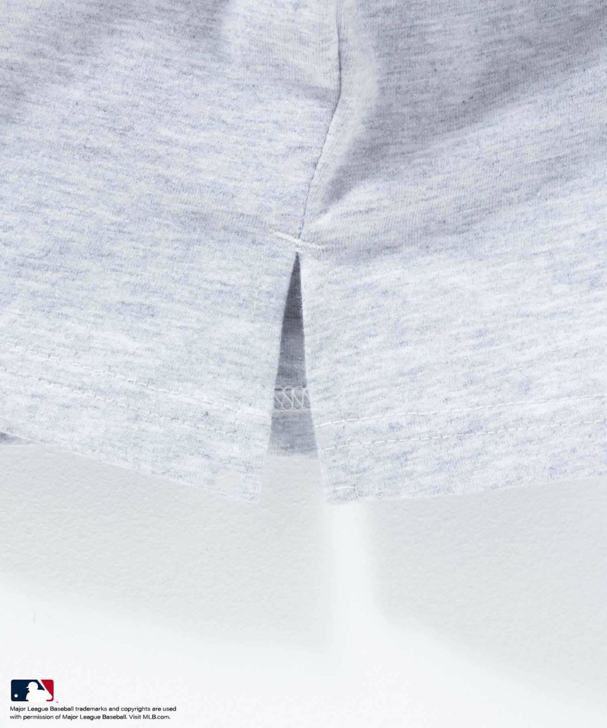 MLB ツイルワッペン長袖Tシャツ メンズ