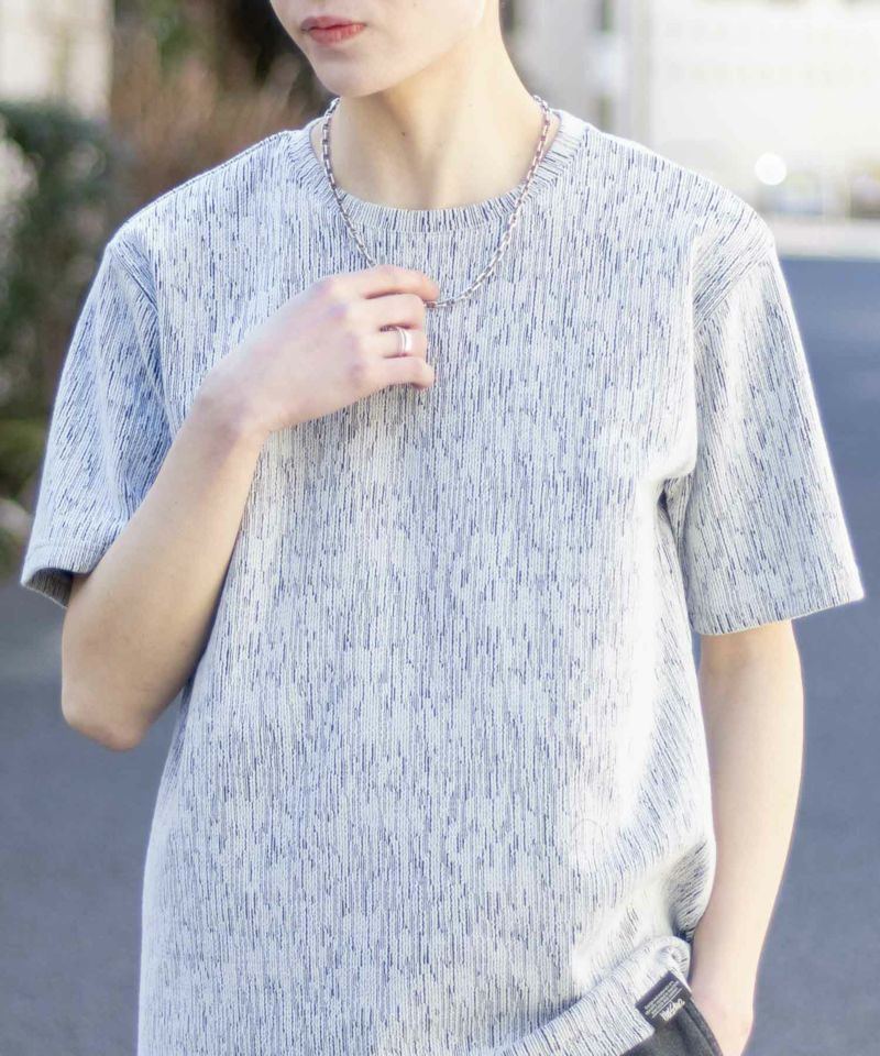 MOSSIMO  ブロークンストライプTシャツ メンズ メール便 対応商品商品画像-1