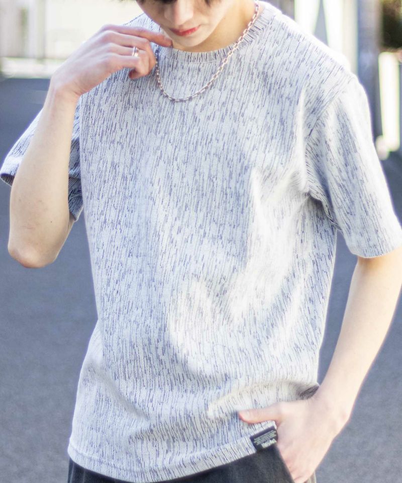 MOSSIMO  ブロークンストライプTシャツ メンズ メール便 対応商品商品画像-3