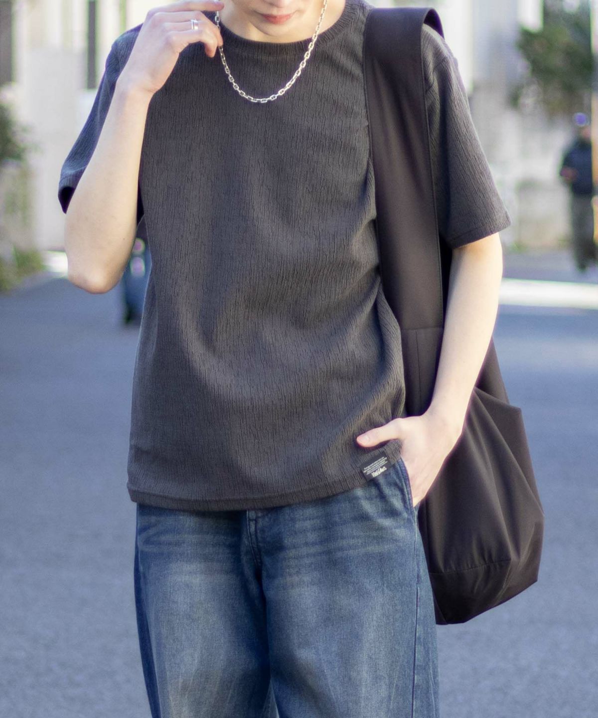 MOSSIMO ブロークンストライプTシャツ メンズ ネコポス 対応商品