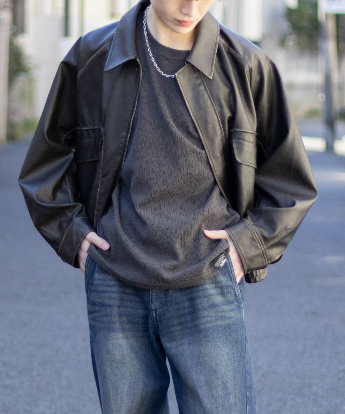 MOSSIMO ブロークンストライプTシャツ メンズ ネコポス 対応商品