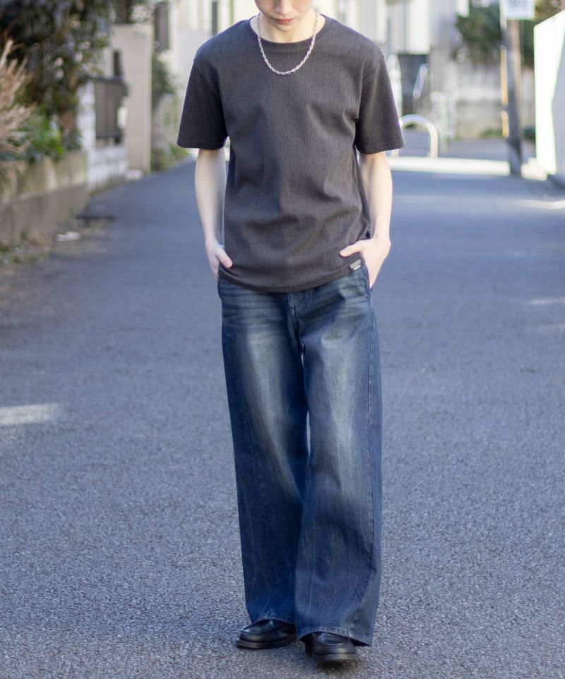 MOSSIMO  ブロークンストライプTシャツ メンズ メール便 対応商品商品画像-15