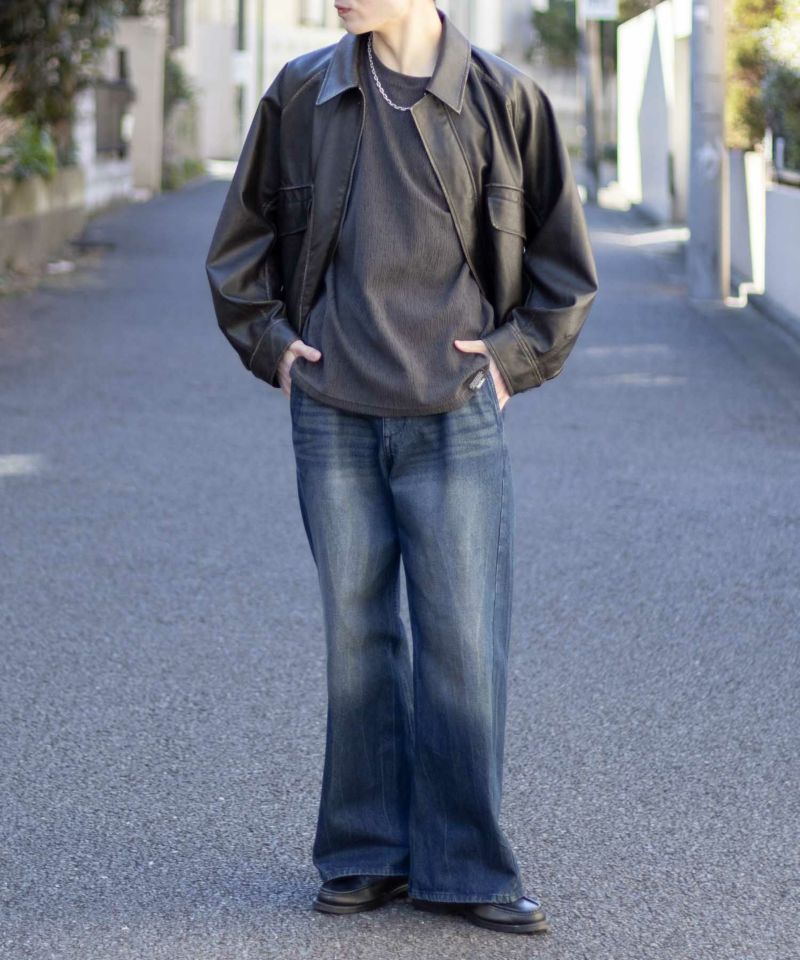 MOSSIMO  ブロークンストライプTシャツ メンズ メール便 対応商品商品画像-16