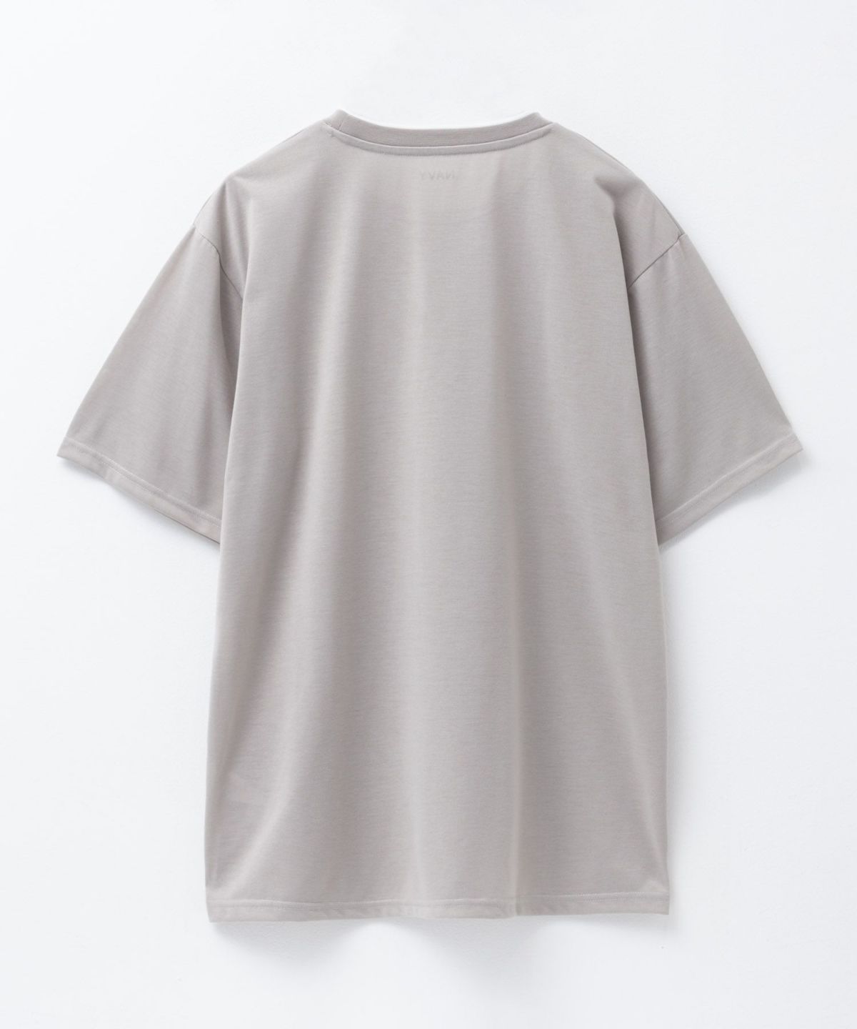 NAVY 天竺クルーレイヤードTシャツ メンズ