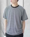 NAVY  ボーダークルーTシャツ メンズ商品サムネイル-1