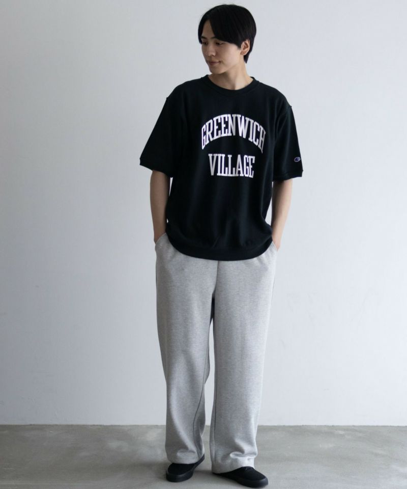 Champion リバースウィーブショートスリーブスウェットシャツ メンズ