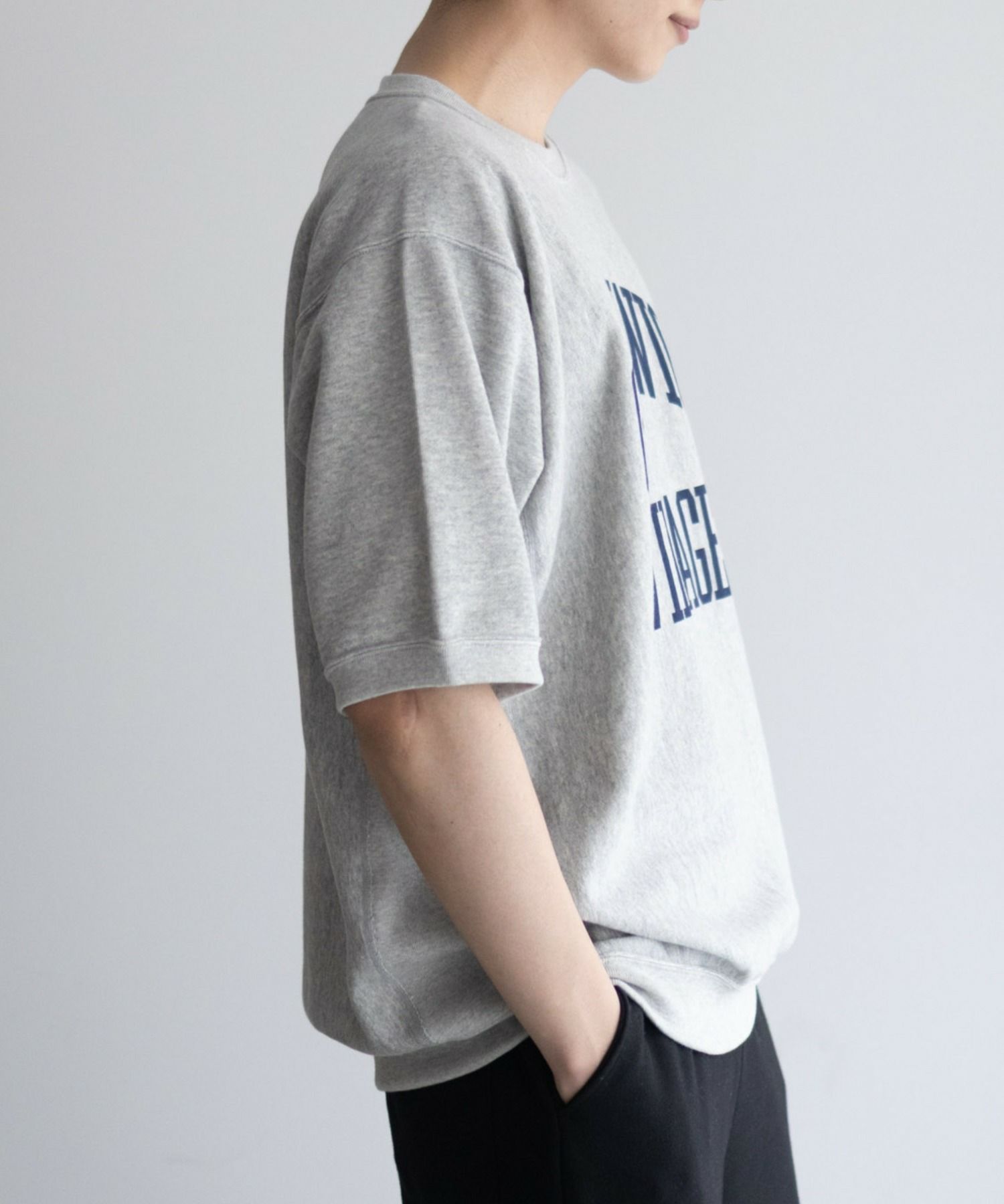 Champion リバースウィーブショートスリーブスウェットシャツ メンズ
