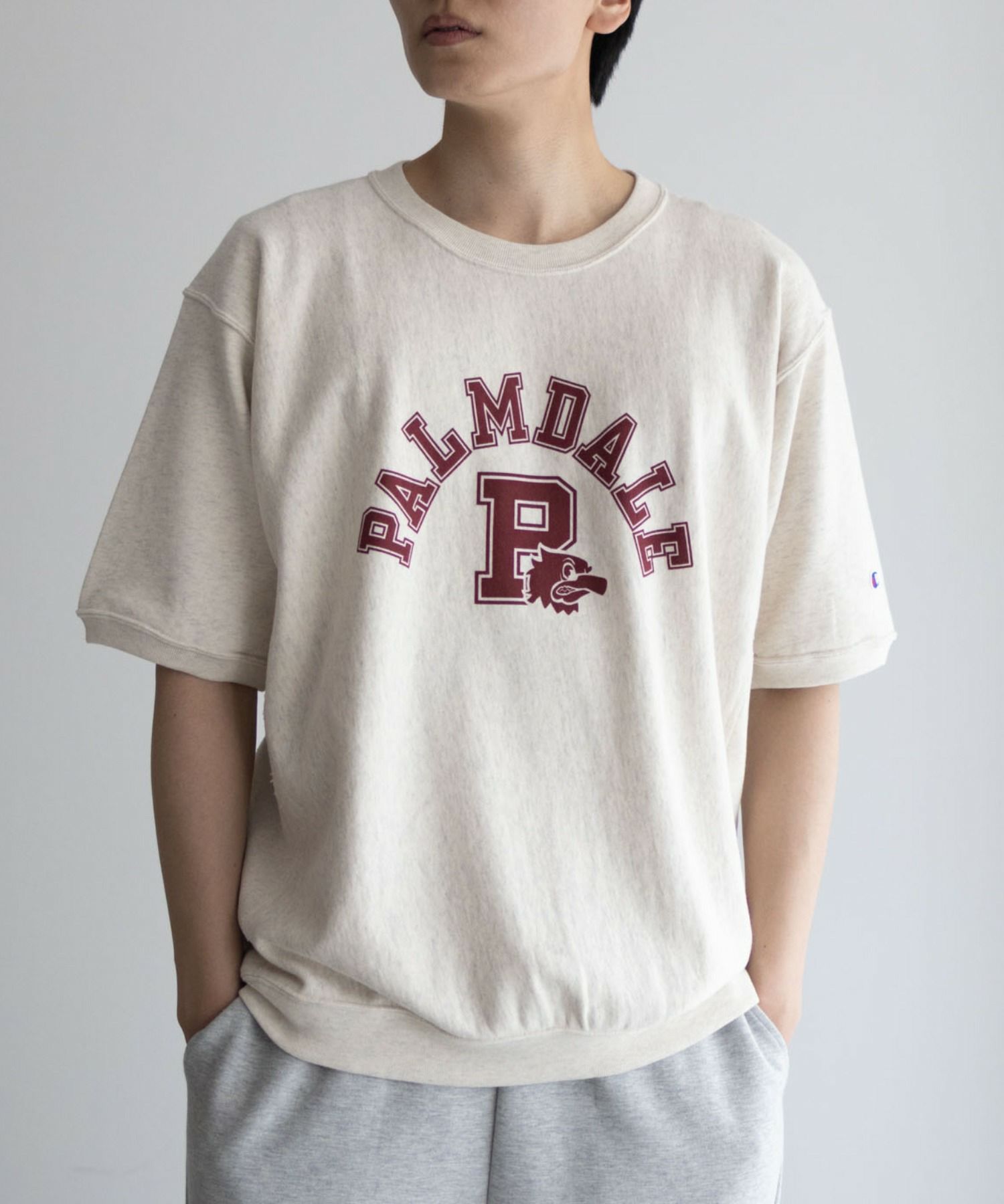 Champion  リバースウィーブショートスリーブスウェットシャツ メンズ商品画像-18