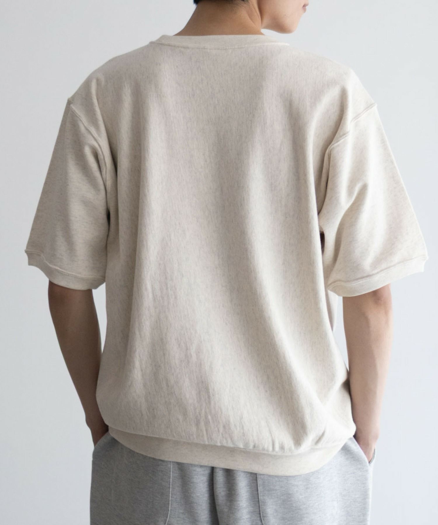 Champion リバースウィーブショートスリーブスウェットシャツ メンズ