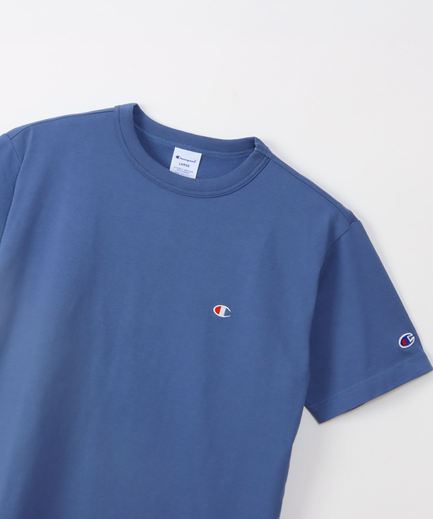 Champion  ワンポイントCロゴTシャツ メンズ メール便 対応商品商品画像-5