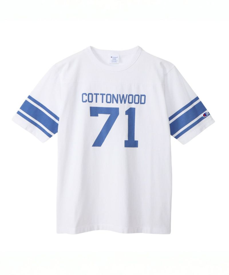 Champion フットボールTシャツ メンズ Champion フットボールTシャツ メンズ