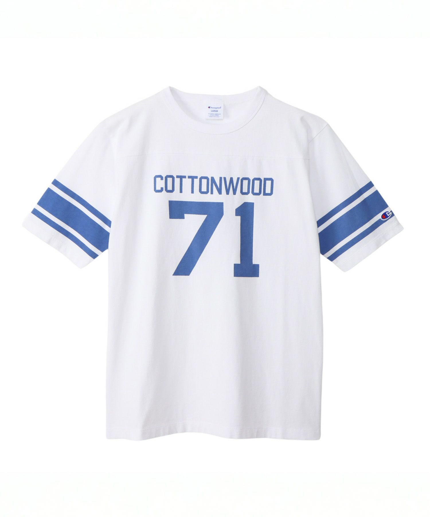 Champion フットボールTシャツ メンズ ネコポス 対応商品