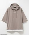 KANGOL フェイクレイヤードTパーカー メンズ