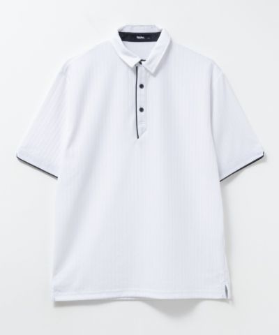 MOSSIMO  針抜きワイヤーポロシャツ メンズ