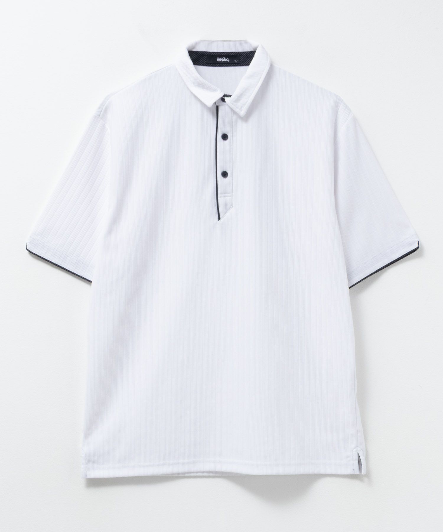 MOSSIMO 針抜きワイヤーポロシャツ メンズ