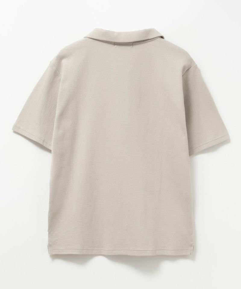 MOSSIMO  ジャガードジップポロシャツ メンズ商品画像-2