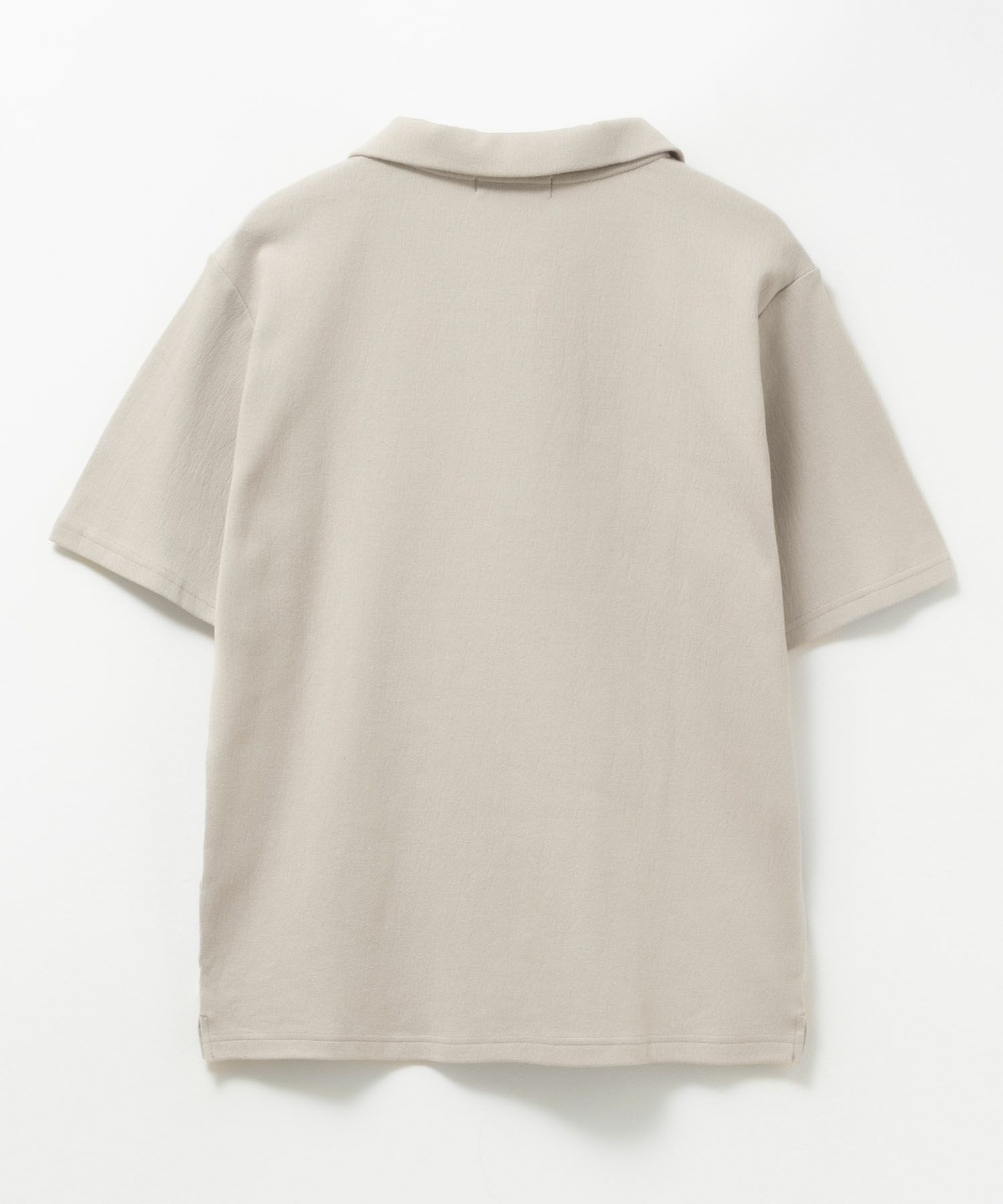 MOSSIMO ジャガードジップポロシャツ メンズ