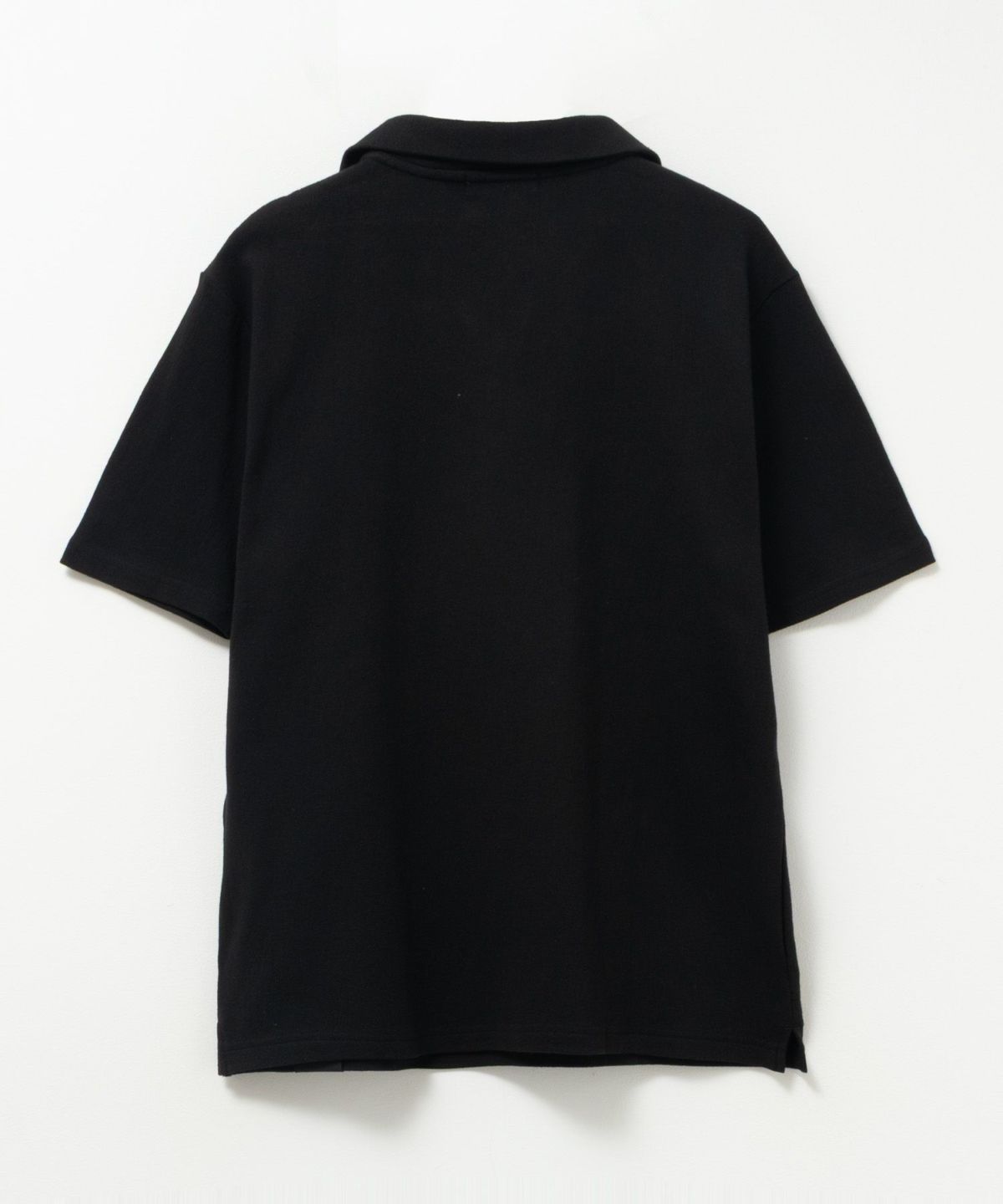 MOSSIMO ジャガードジップポロシャツ メンズ