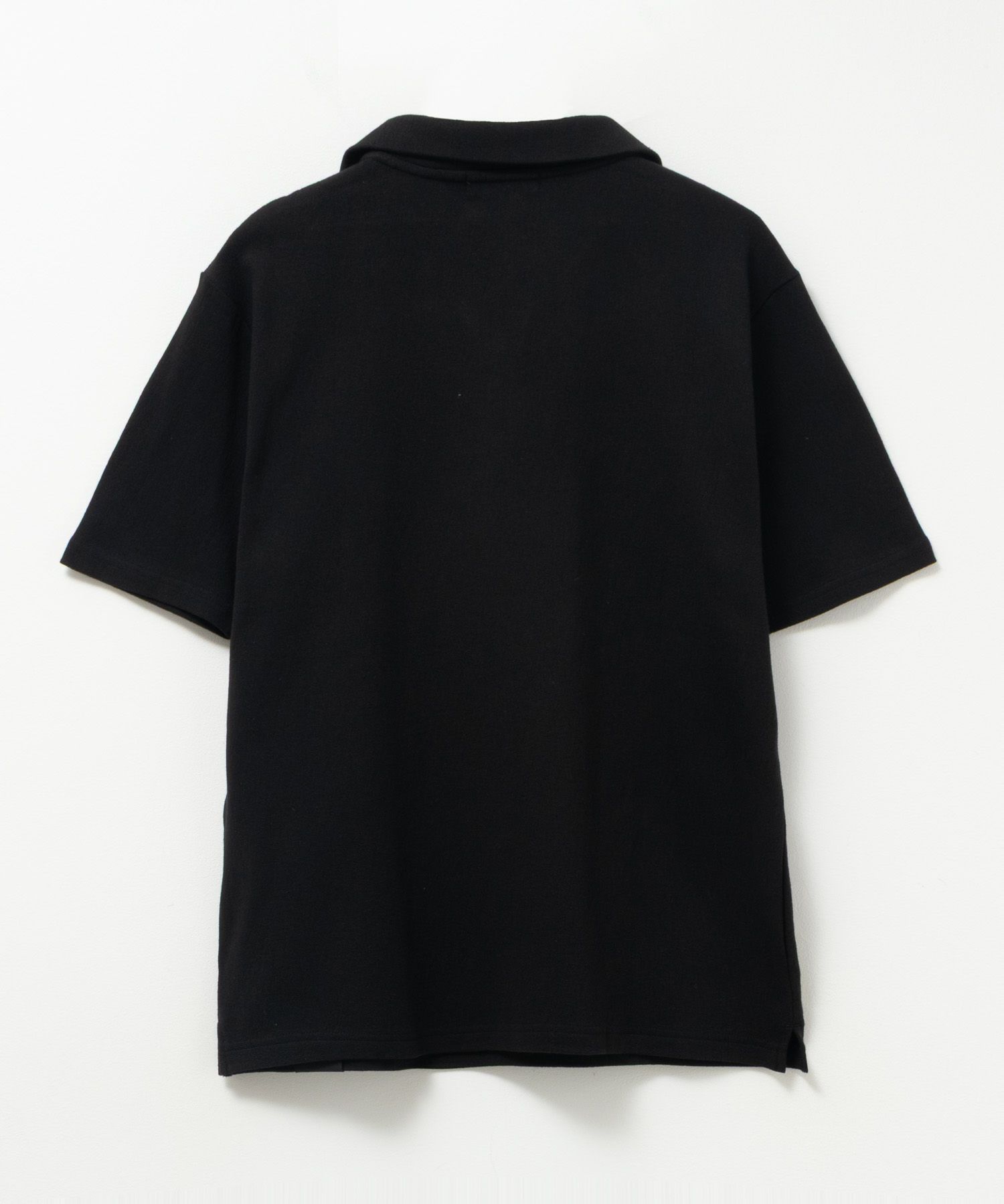 MOSSIMO ジャガードジップポロシャツ メンズ