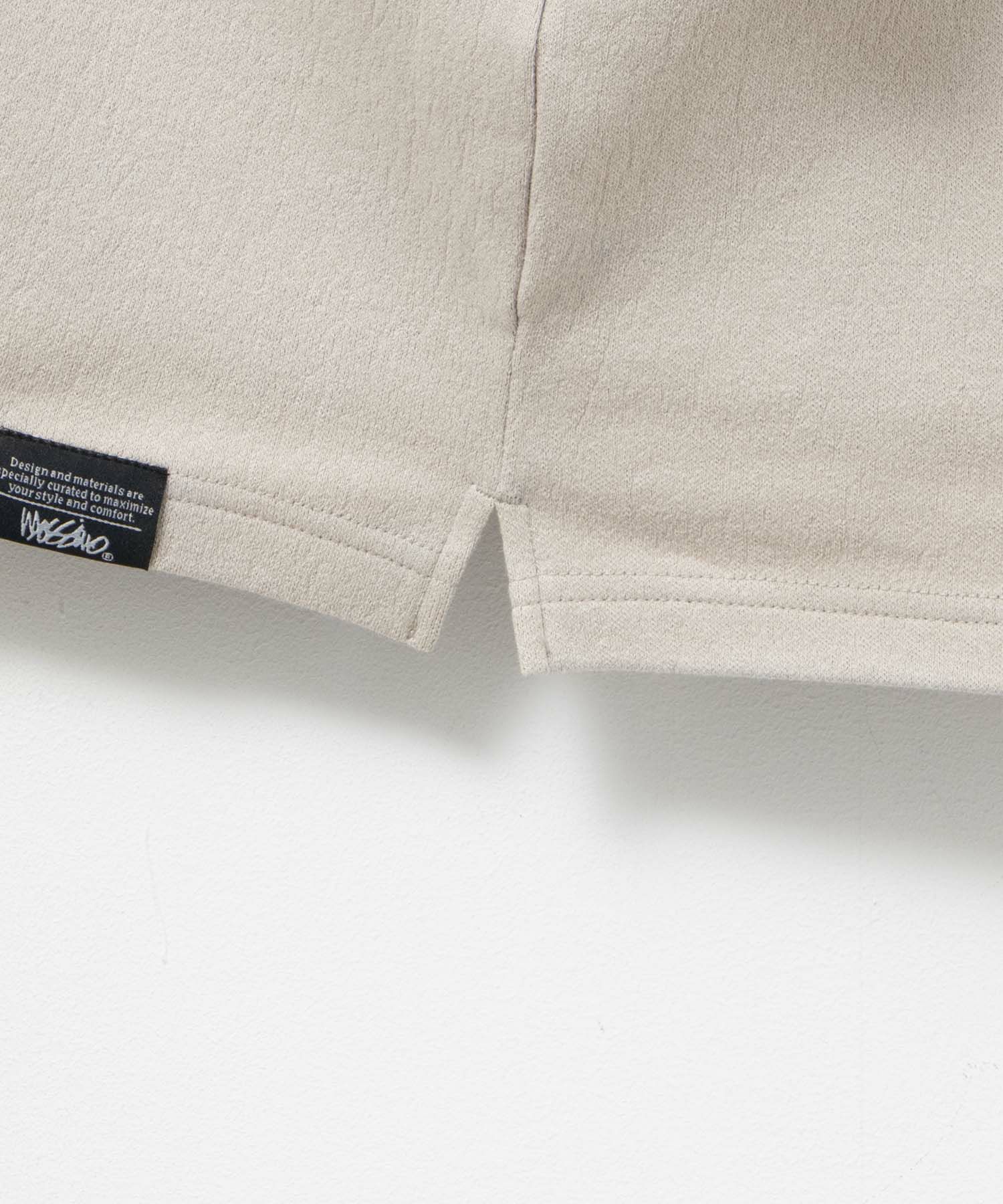 MOSSIMO  ジャガードジップポロシャツ メンズ商品画像-5