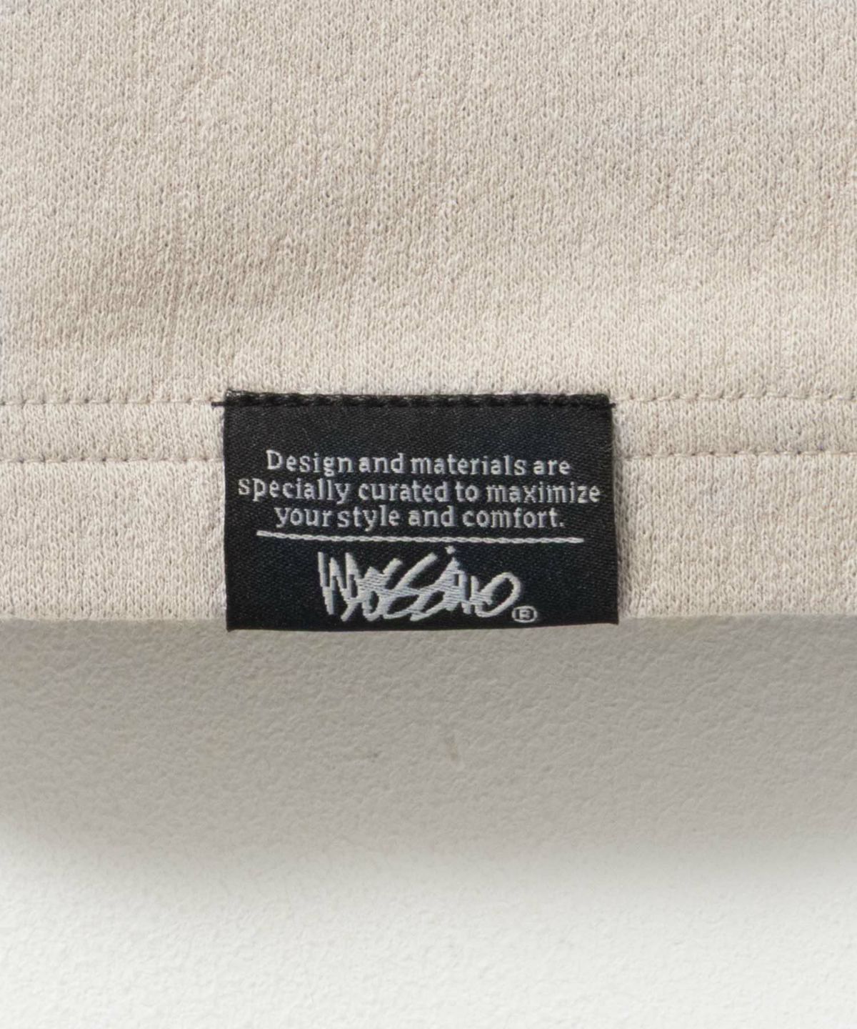 MOSSIMO ジャガードジップポロシャツ メンズ