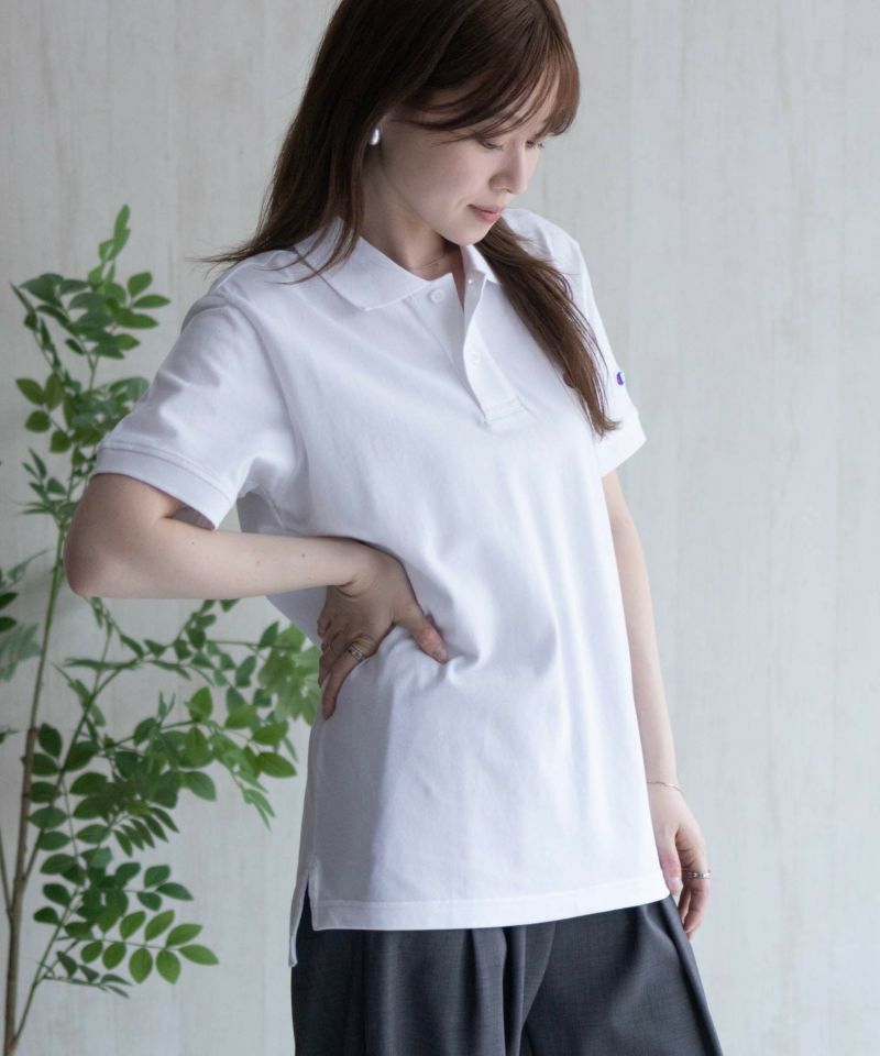 Champion ワンポイントポロシャツ メンズ