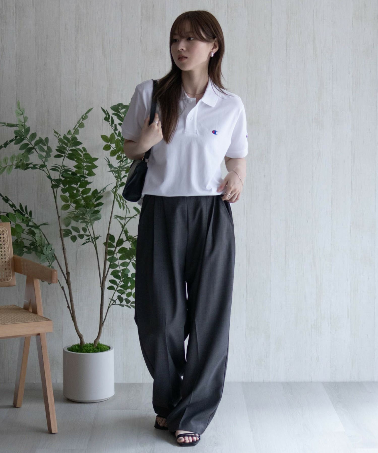 Champion  ワンポイントポロシャツ メンズ商品画像-9