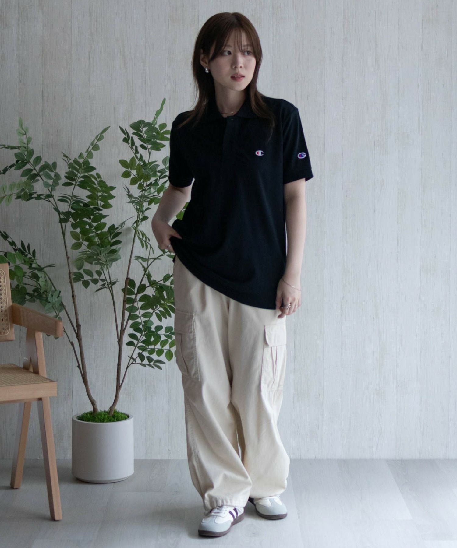 Champion  ワンポイントポロシャツ メンズ商品画像-12