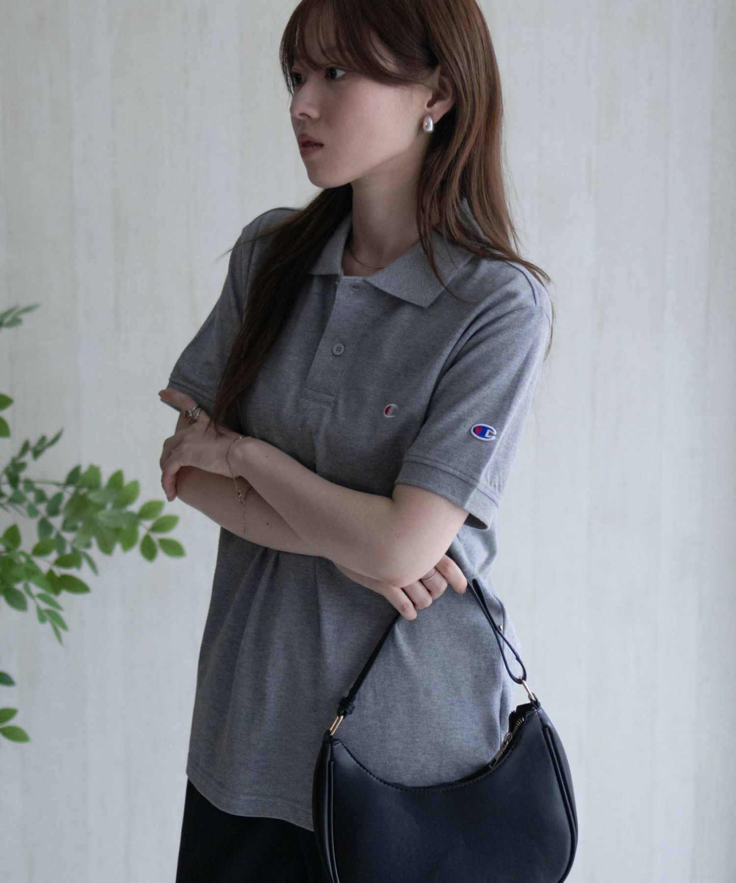 Champion  ワンポイントポロシャツ メンズ商品画像-14